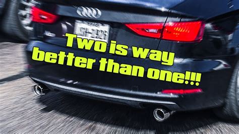 2015 Audi A3 1 8t Gets A 2 0t Quattro Borla Exhaust Oops Youtube