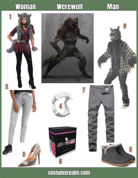 How To Dress Like Dress Like Werewolf Guide For Cosplay And Halloween