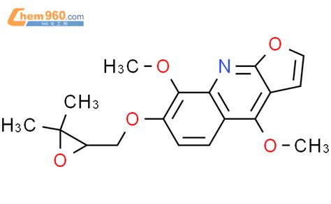 522 11 2 尖叶云香碱 吴茱萸素CAS号 522 11 2 尖叶云香碱 吴茱萸素中英文名 分子式 结构式 960化工网