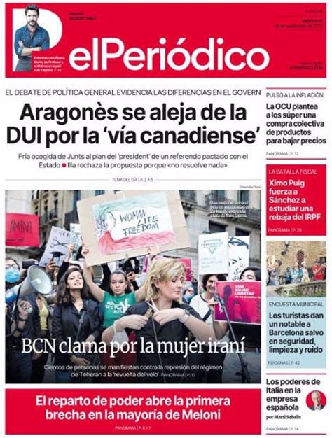 Las Portadas De Los Peri Dicos Del Mi Rcoles De Septiembre