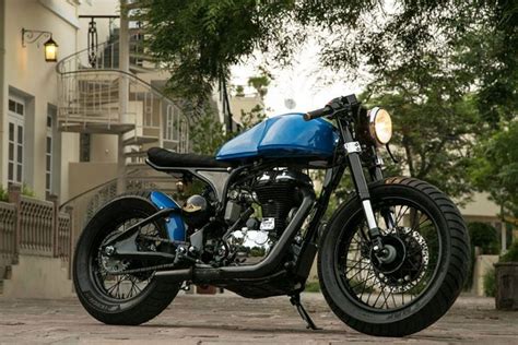 Heres Royal Enfield Standard 500 Modified Into Fabulous Café Racer