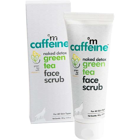 Buy Mcaffeine Naked Detox Green Tea Face Scrub Gm Online Get