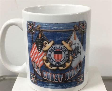 United States Coast Guard Coffee Mug Etsy