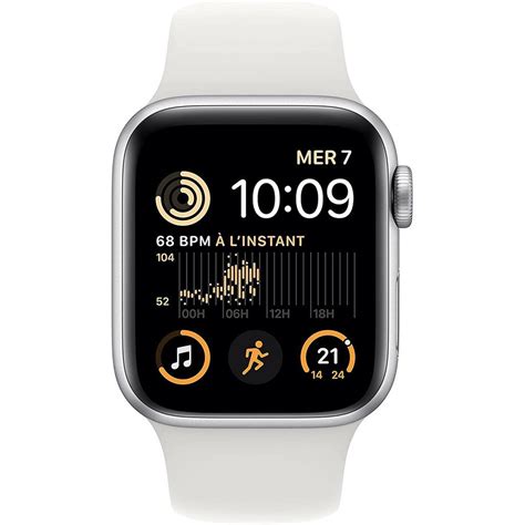 Apple Watch Series Se 2020 Gps 40 Mm Aluminio Plata Correa