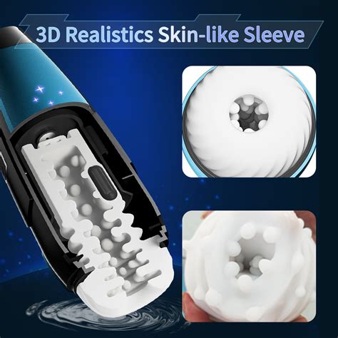 Automatic Male Masturbator 3d Textured Personal Masturbator Stroker For Him Waterproof Men S