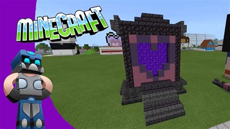 Portal Nether Coraz N Minecraft Tutorial Decoraci N Como Hacer Un