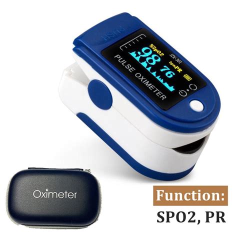 Fingertip Pulse Oximeter Spo Pr Pi Rr Monitor Pul Grandado