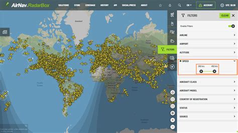 Airnav Radarbox Filters Speed Radarbox Blog