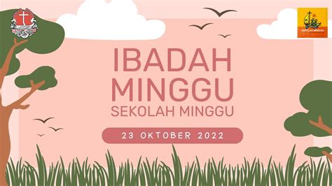 Ibadah Minggu 23 Oktober 2022 GKPB BETLEHEM UNTAL UNTAL YouTube