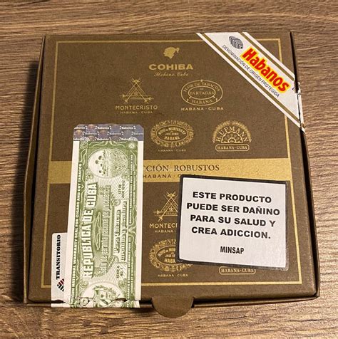 Habanos Robusto Selección Robustos 2018 Selection box of 6 cigars 23538