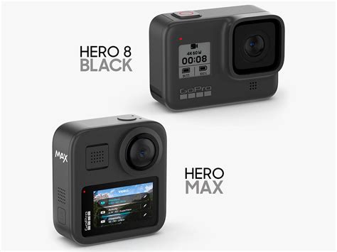 GoPro Hero 8 Black and Hero Max 3D model | CGTrader