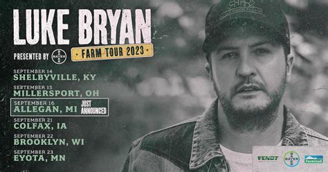 Luke Bryan Farm Tour 2023