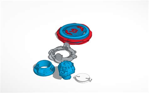 3d Design Special Beyblade Burst Bey Tinkercad