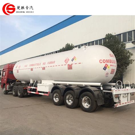 56m3 56cbm 56000L 56000liters Propane Tri Axle LPG Tank Semi Trailer