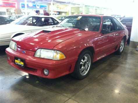 1992 Ford Mustang Cobra GT Hatchback at Des Moines 2012 as F229 - Mecum ...