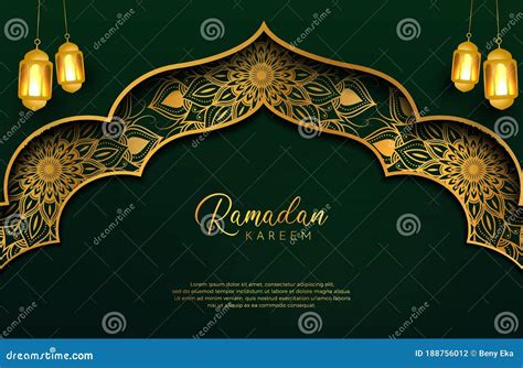 Eid Mubarak Fondo En Estilo Lujoso Ilustración Vectorial Del Diseño