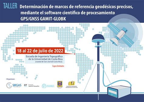 Nuevo curso Determinación de marcos de referencia geodésicos precisos