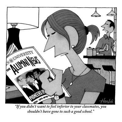 Colleges CB Poster at the Condé Nast Collection New yorker cartoons