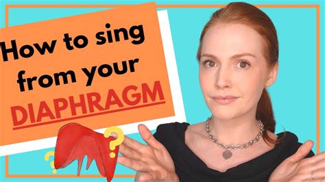 How To Sing From Your Diaphragm A Simple Explanation Of The Main