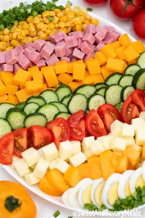 Chef Salad Recipe Sweet And Savory Meals