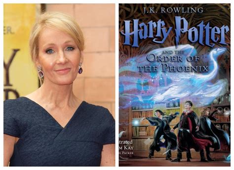 J K Rowling S Harry Potter And The Order Of The Phoenix Is A No