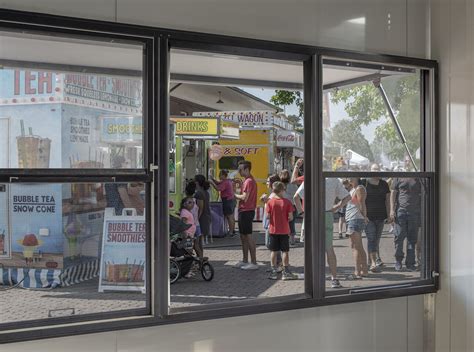 Custom Concession Stand Windows And Awnings With 2 Vertical Lift