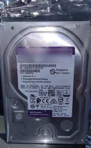 Disco Duro Interno Western Digital Wd Purple Wd Purz Tb Meses Sin