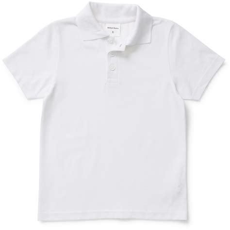 Brilliant Basics Kids Polo Shirt White Big W