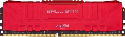 Memoria Ram Ddr Gb Mhz Crucial Ballistix Red