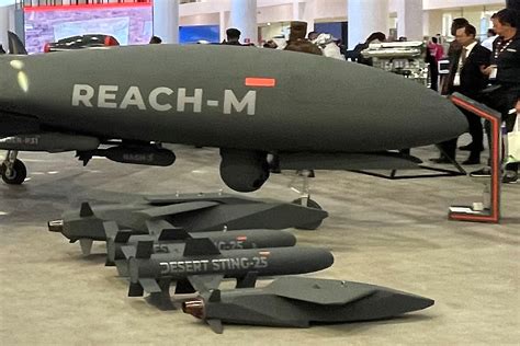 Dubai Air Show 2023 EDGE Unveils Its Reach M MALE UAS EDR Magazine