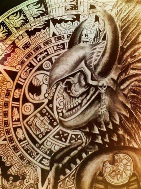 Pin By Squirrel Ortiz On Lowrider Art Aztec Drawing Aztec Warrior