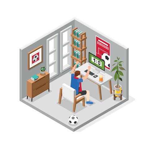 Sports Betting Isometric Composition 19155636 Vector Art at Vecteezy