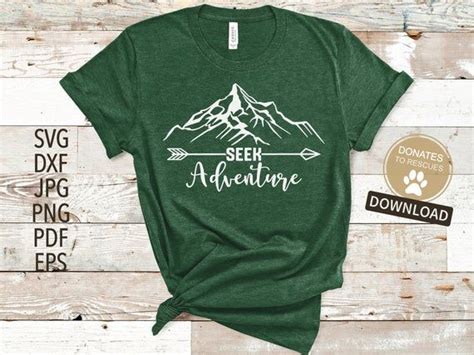 Seek Adventure Svg Adventure Svg Cricut Silhouette More Camping Svg