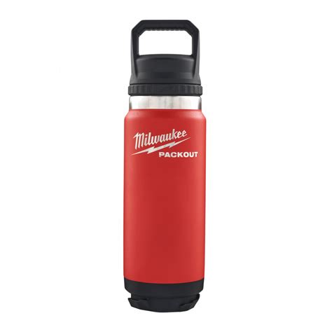 Insulated Bottle Ml Packout Red Milwaukee Stokker Rankiai