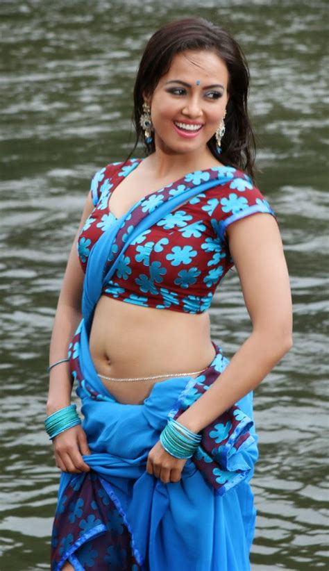 Hot South Actress Low Hip Saree Photos Actress Wear Saree Under Navel Photos Saree Below Navel
