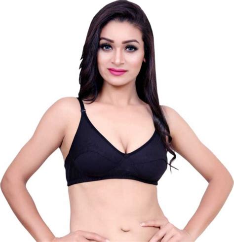 Lycra Cotton Plain Women Full Coverage Non Padded Bra At Rs 150 Piece