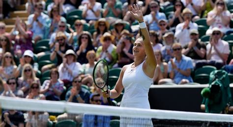 Overdue Sabalenka on verge of breakthrough at Wimbledon