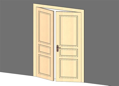 Puerta Doble Revit