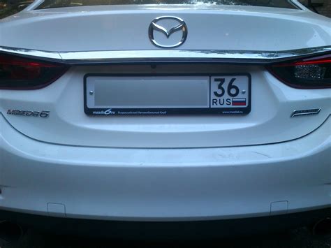 Камера Заднего вида — Mazda 6 (3G) GJ, 2 л, 2013 года | тюнинг | DRIVE2