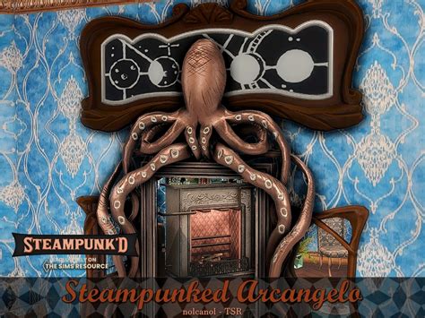 The Sims Resource Steampunked Arcangelo Bedroom Tsr Cc Only