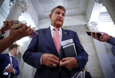 Democratic Sen Joe Manchin Of West Virginia Wont Seek Reelection In