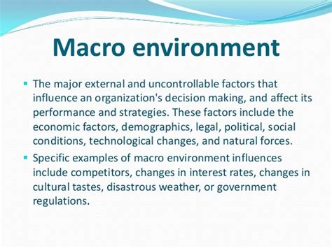 Macroenvironmental Analysis India