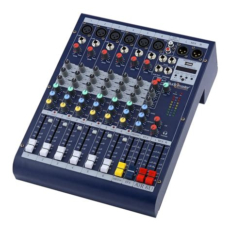 Studiomaster Studio Master Air 6u 6 Channel Mixer With Usb Option