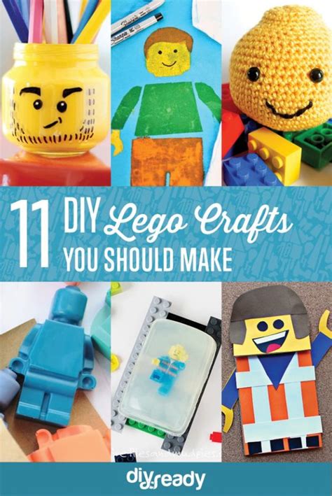 11 More Fun Diy Lego Crafts To Make