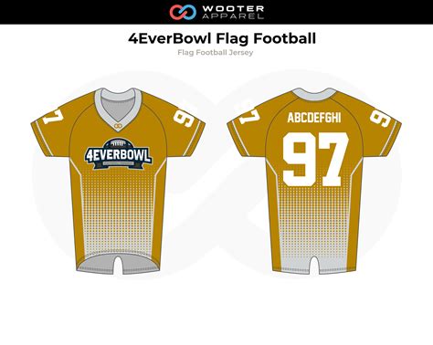 Flag Football Designs | Design Your Own Flag Football Uniforms | Wooter