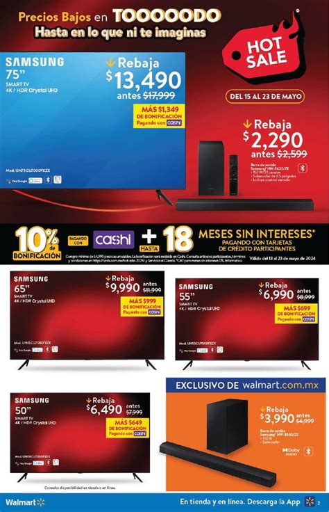 Folleto Walmart Hot Sale Ofertas Y Promociones