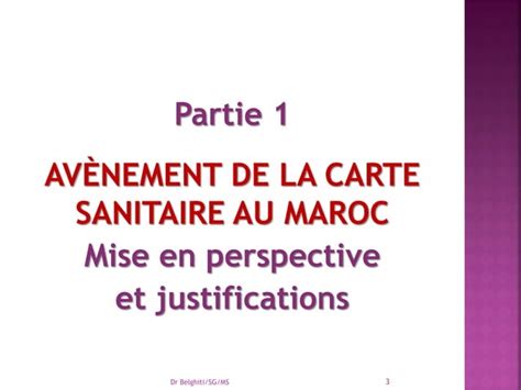 Carte Sanitaire Ppt