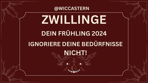 Zwillinge Tarot Dein Fr Hling Ignoriere Deine W Nsche Nicht