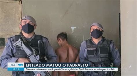 Adolescente é apreendido como suspeito de matar o padrasto enquanto ele