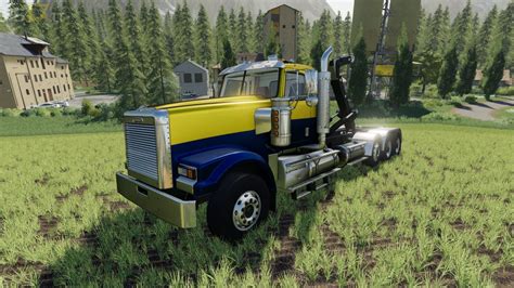 Freightliner FLD 120 Hooklift V 1 0 FS19 Mods